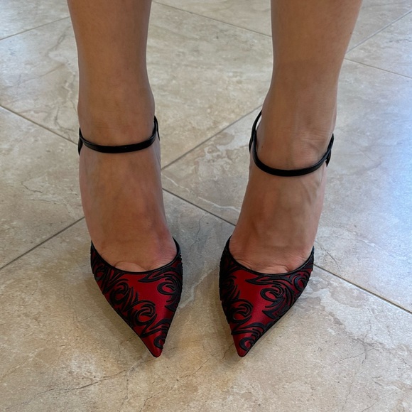 Casadei vintage red pumps - Picture 4 of 10